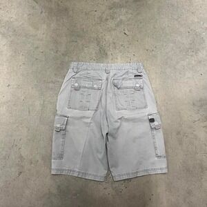 Vintage Y2K sun‎ faded baggy skater quiksilver cargo utility shorts